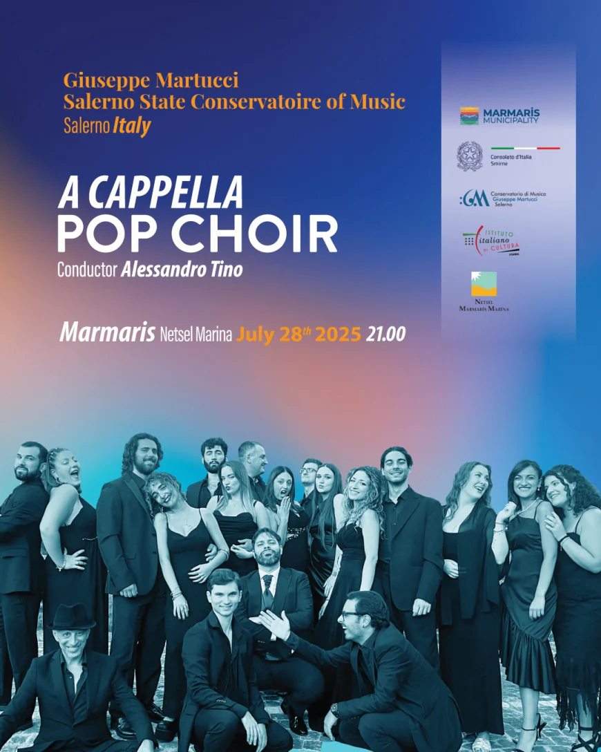 İtalyan Pop A Cappella Rüzgârı Marmaris’te Esecek