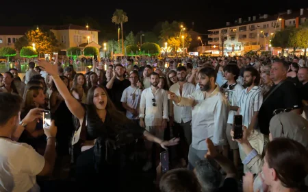 Marmaris’te İtalyan Öğrencilerden Flash Mob Gösterisi