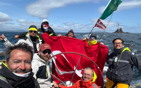 Türk Yelkencilerden Tarihi Başarı: Rolex Fastnet Race’te İlk Türk Takımı Finişe Ulaştı