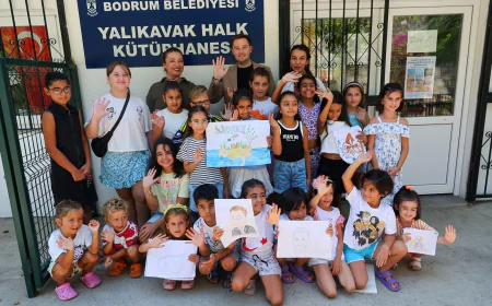 Bodrum Belediyesi’nden Çocuklara Yaz Kursu