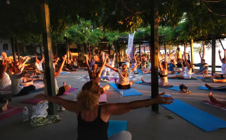 Bodrum’da “Bodrum’la Nefes Al” Açık Hava Yoga Günleri Turgutreis’te Devam Etti