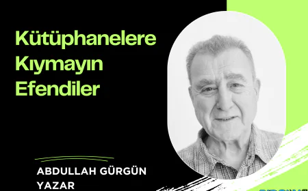 Kütüphanelere Kıymayın Efendiler