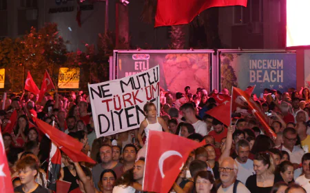 Marmaris’te 30 Ağustos Zafer Bayramı Coşkusu Meydanlara Sığmadı