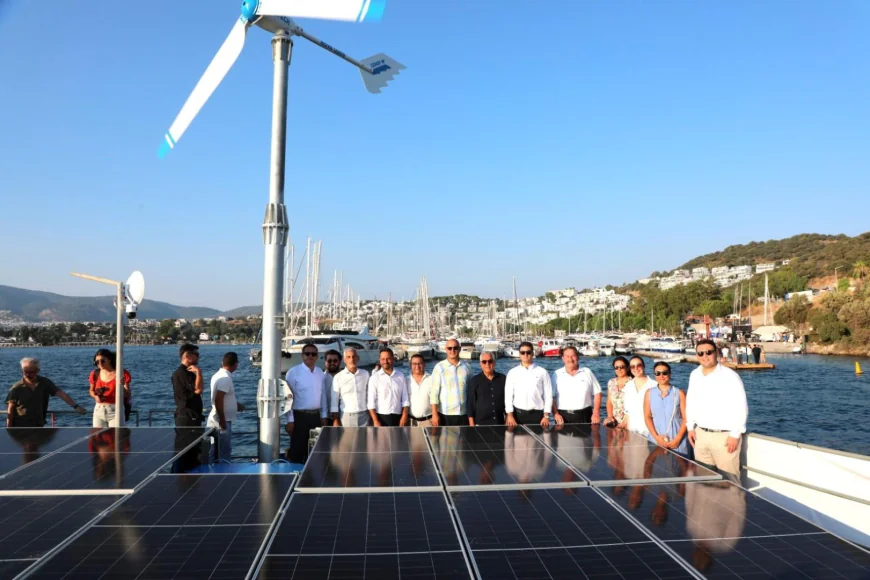 Bodrum Belediyesi’nden Yenilikçi Yüzer Deniz Suyu Arıtma Platformu