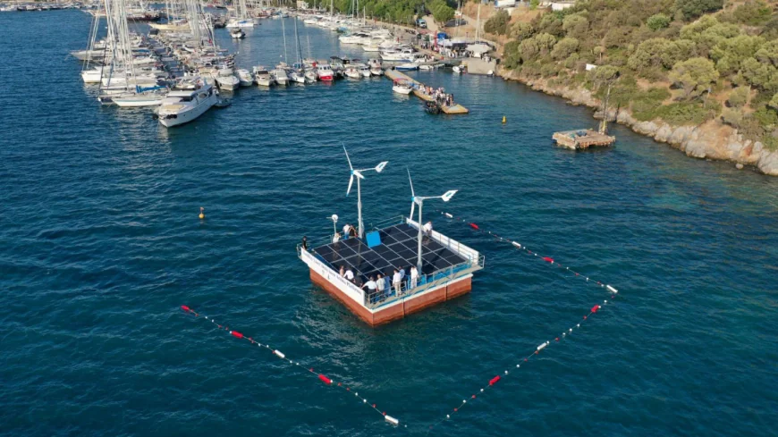Bodrum Belediyesi’nden Yenilikçi Yüzer Deniz Suyu Arıtma Platformu