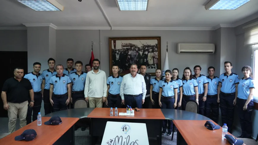 Milas Belediyesi’nde Yeni Zabıta Memurları Göreve Başladı