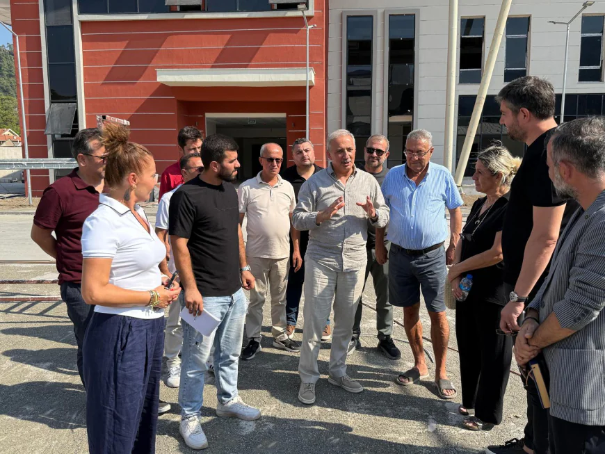 Marmaris Spor Kompleksi Açılış İçin Gün Sayıyor