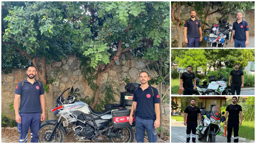 Bodrum ve Marmaris’te Motosikletli 112 Acil Sağlık Ekipleri Göreve Başladı