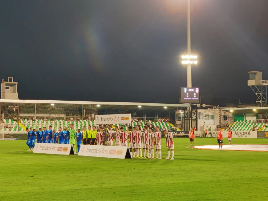 Bodrum FK Sezona Pendikspor Beraberliği ile Başladı