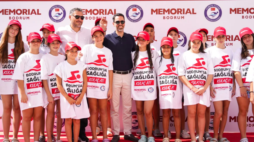 Memorial Sağlık Grubu ve Türkiye Yüzme Federasyonu’ndan “Bodrum’da Sağlığa Kulaç At” Etkinliği