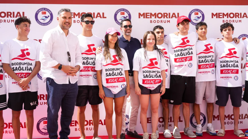 Memorial Sağlık Grubu ve Türkiye Yüzme Federasyonu’ndan “Bodrum’da Sağlığa Kulaç At” Etkinliği