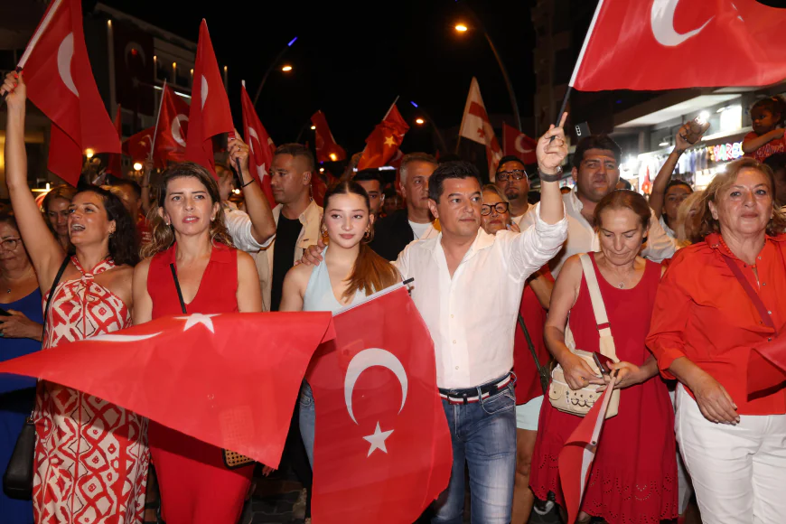 Marmaris’te 30 Ağustos Zafer Bayramı Coşkusu Meydanlara Sığmadı