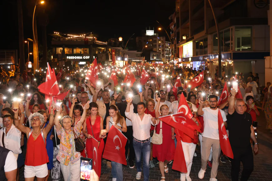 Marmaris’te 30 Ağustos Zafer Bayramı Coşkusu Meydanlara Sığmadı