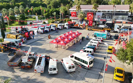 Dalaman Belediyesi Araç Filosunu 30 Yeni Araçla Güçlendirdi