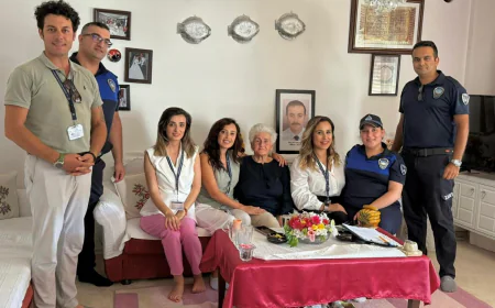 Bodrum Belediyesi, Zabıta Haftası’nda Vefat Eden Personellerin Ailelerini Unutmadı