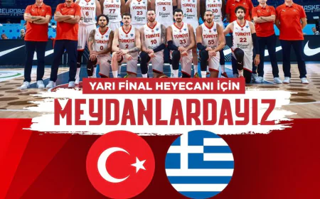 A Milli Basketbol Takımı’nın Yunanistan Maçı Bodrum’da Dev Ekranlardan Yayınlanacak