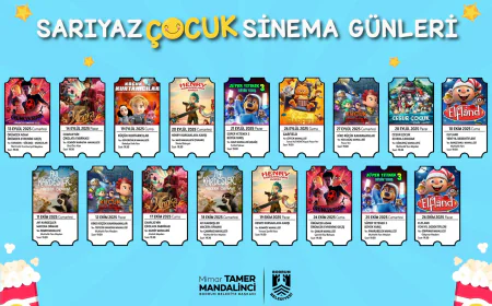 Sarıyaz Çocuk Sinema Günleri 13 Eylülde Başlıyor