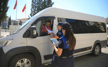 Muğla Büyükşehir Belediyesi Okul Servislerinde Güvenliği En Üst Seviyede Tutuyor