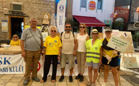 Dünya Temizlik Gününde Bodrum’da Sigara İzmariti Kirliliğine Dikkat Çekildi