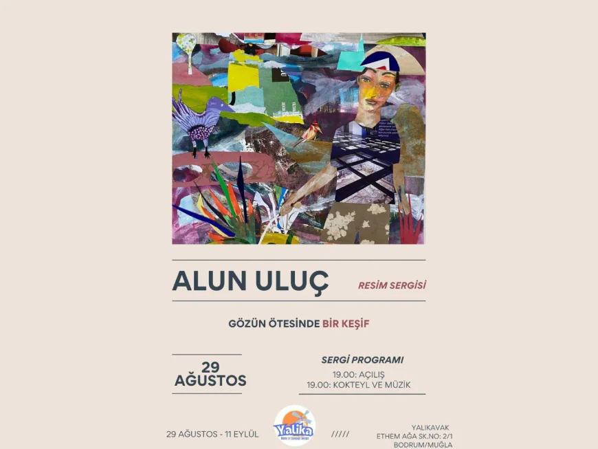 Ressam Alun Uluç’un Zengin Görsel Dünyası Yalika Concept Store’da