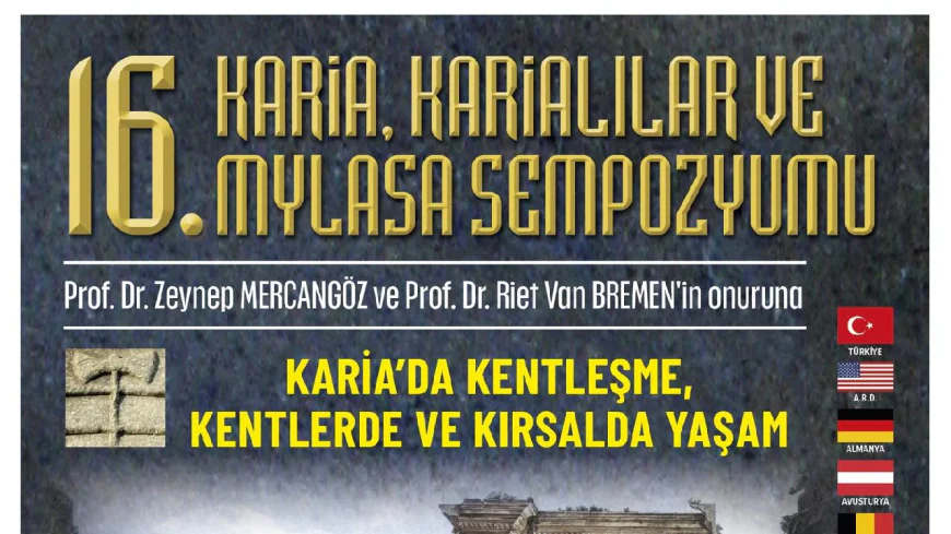 Milas’ta 16. Karya Sempozyumu Başlıyor: Karya’da Kentleşme ve Kırsal Yaşam Tartışılacak