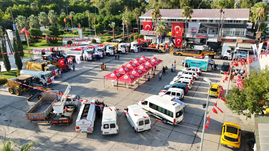 Dalaman Belediyesi Araç Filosunu 30 Yeni Araçla Güçlendirdi