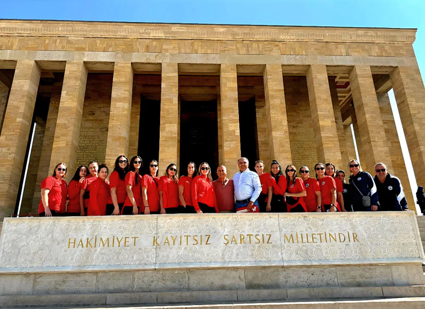 Armada Praxis Yalıkavak Spor’dan Anıtkabir’e Anlamlı Ziyaret