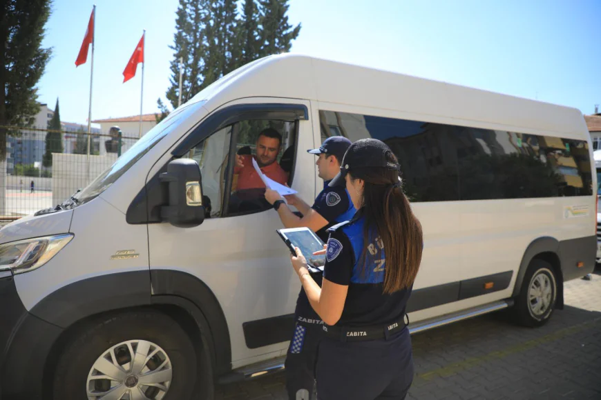 Muğla Büyükşehir Belediyesi Okul Servislerinde Güvenliği En Üst Seviyede Tutuyor
