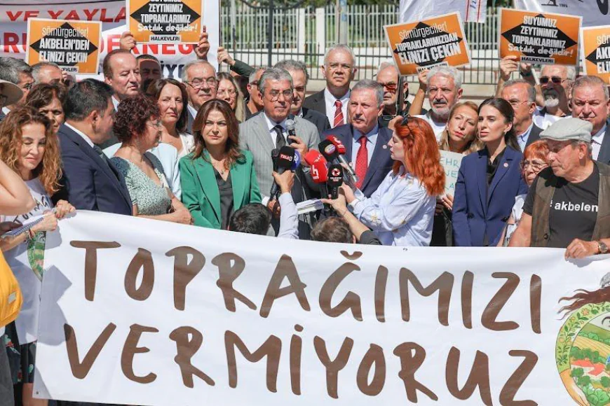 Milletvekili Özcan’dan Bakan Yumaklı’ya Akbelen Zeytin Kesimi Soru Önergesi