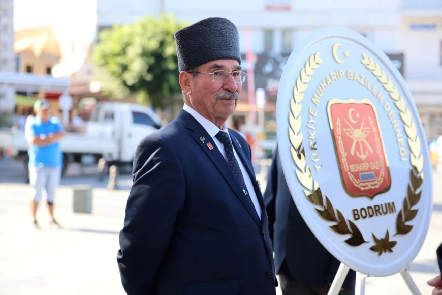 Gaziler Günü Bodrum’da Tören Ve Ziyaretlerle Kutlandı