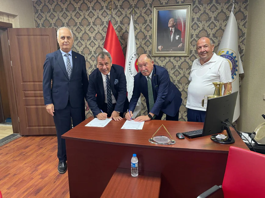 Milas TSO İle Vezirköprü TSO Arasında Kardeş Oda Protokolü İmzalandı