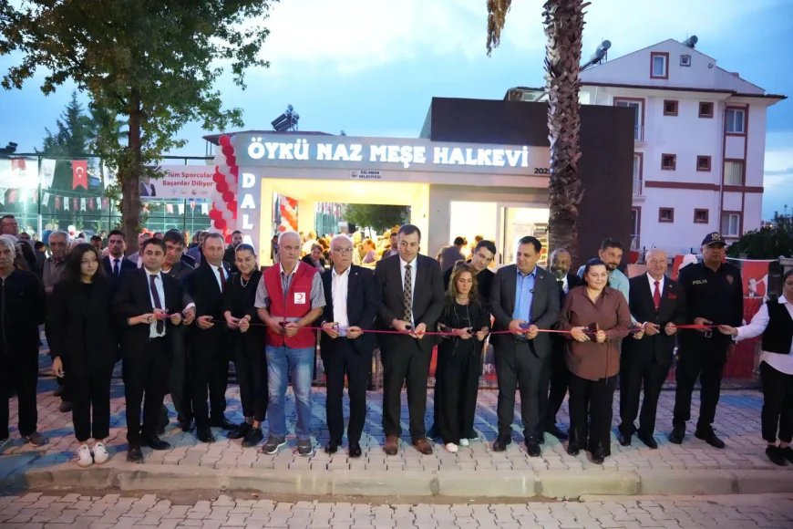 Öykü Nas Meşe’nin Adı Dalaman’da Yaşayacak: Halkevi Duygusal Bir Törenle Açıldı