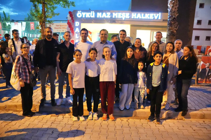 Öykü Nas Meşe’nin Adı Dalaman’da Yaşayacak: Halkevi Duygusal Bir Törenle Açıldı