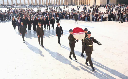 Başkan Mandalinci ve Meclis Üyeleri Ata’nın Huzuruna Çıktı