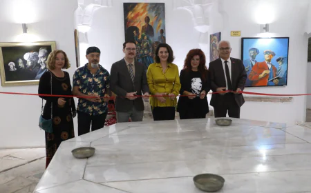 Uluslararası Ekim Geçidi Sergisi Muğla’da Sanatseverlerle Buluştu