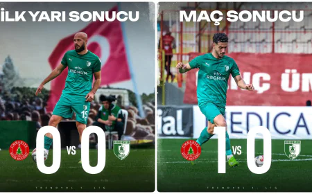 Bodrum FK Ümraniyespor Deplasmanında Liderliği Kaybetti