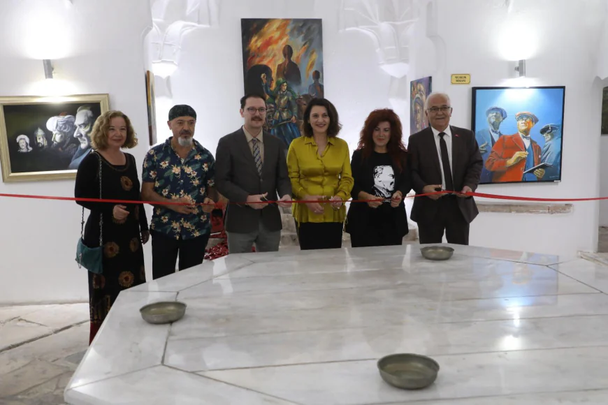 Uluslararası Ekim Geçidi Sergisi Muğla’da Sanatseverlerle Buluştu