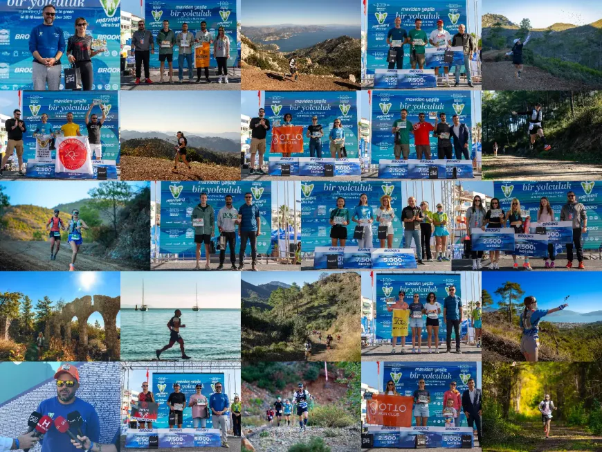 Anadolu Sigorta Marmaris Ultra Trail’de 15 Ülkeden 1226 Sporcu Nefes Kesti