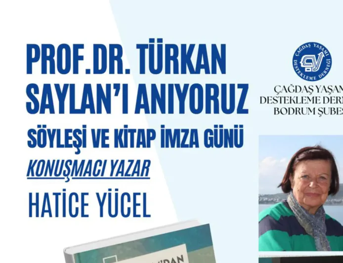 İki Kadının İz Bırakan Yolculuğu Bodrum’da Anılacak: Türkan Saylan ve Hatice Yücel Buluşması