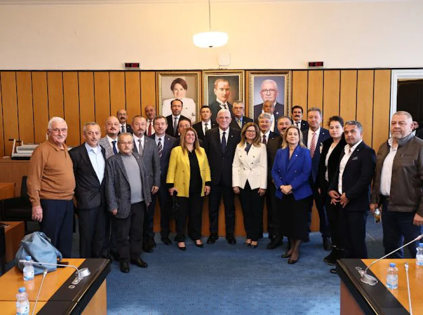 İYİ Parti Muğla Teşkilatından Meclis Çıkarması Genel Başkan Dervişoğlu Ziyareti