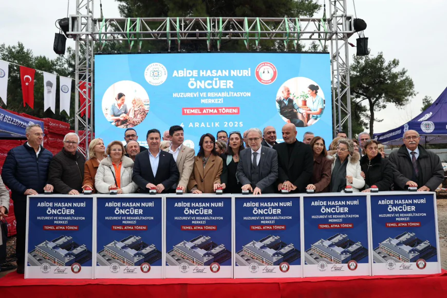 Menteşe’de Depreme Dayanıklı Yeni Huzurevi İçin Temel Atıldı