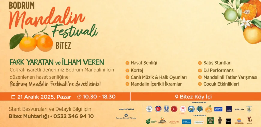 Bodrum Mandalin Festivali 18. Kez Bitez’de Düzenleniyor