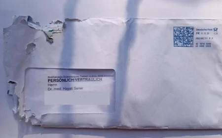 Almanya’dan Gelen Evrakların Kemirilmiş Halde Ulaştığı İddiası Gündemde