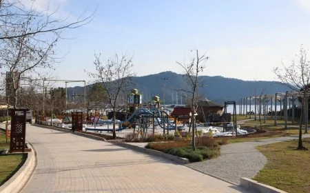 Burunucu Macera Parkı Yenileniyor, Çocuklar İçin Modern Alan Oluşturuluyor