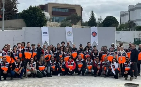 Bodrum’da Destek Afad Gönüllüleri Sahaya İndi: Ortakent’te Kritik Eğitimler Başladı