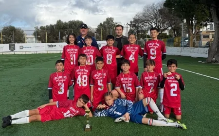 Ortakent Yahşi Spor Kulübü U12 Takımı Namağlup Şampiyon: 14 Maçta Tarihi Başarı