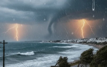 Bodrum İçin Kritik Meteorolojik Uyarı: Şiddetli Fırtına Ve Sağanak Yağış Geliyor