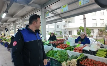 Marmaris Zabıtası Pazaryerlerinde Denetimleri Sıklaştırdı: Fiyat Ve Düzen Kontrolü Yapıldı