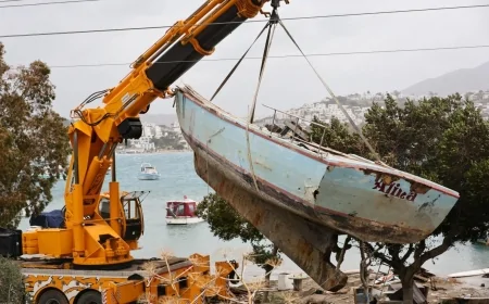 Bodrum Gümbet’te Kaçak Yapı Ve Atıl Tekne Operasyonu: Sahiller Kamuya Açılıyor
