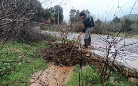 Bodrum’da Fırtına Ve Sağanak Alarmı: Belediye Ekipleri Teyakkuzda